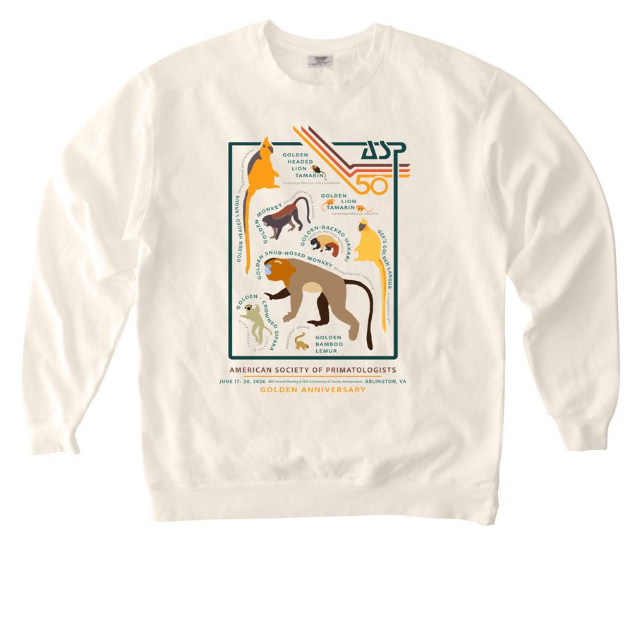ASP 50 Special Edition Pullover, a Ivory Comfort Colors Crewneck Sweatshirt