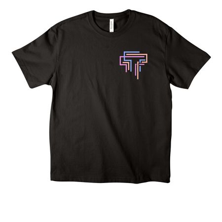 Still the Same Love (with logo), a Black Unisex Heavyweight Tee