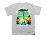 Dawn Patrol Swimming&nbsp;, a Sport Grey Youth Unisex Tee (back-view)