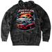 48/irok design&nbsp;, a Black Camo Heavyweight Camo Pullover Hoodie (back-view)