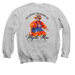 Myrtle Mae, a Sport Grey Crewneck Sweatshirt (back-view)