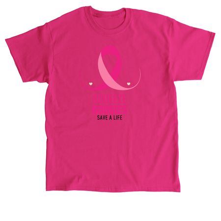 Squeeze Boobies, Save a life, a Heliconia Classic Unisex Tee