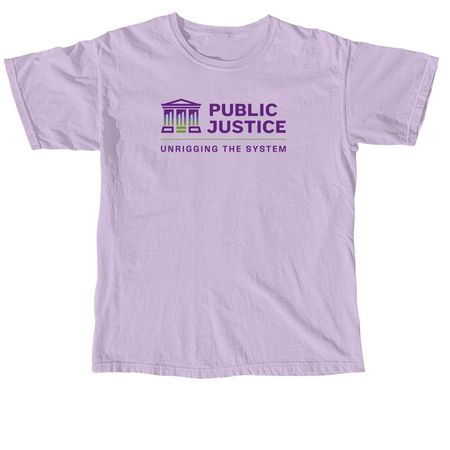 Unrigging the System - Full Color, a Orchid Comfort Colors Unisex Tee