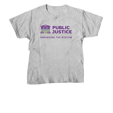 Unrigging the System - Full Color, a Sport Grey Youth Unisex Tee