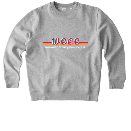 WCCC, a Heather Grey Stanley/Stella Unisex Changer 2.0 Crewneck Sweatshirt