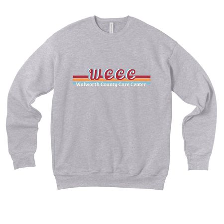 WCCC, a Athletic Heather Premium Drop Shoulder Sweatshirt