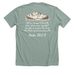 Hope For Ezra (Lift My Eyes), a Heather Sage Premium Unisex Tee (back-view)