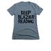 Keep Blazier Reading, a Indigo Women's Slim Fit Tee