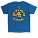 Isaac's Despicable Crew, a Royal Classic Unisex Tee (back-view)