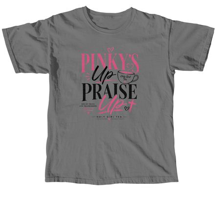 Holy Girl Tea, a Grey Comfort Colors Unisex Tee