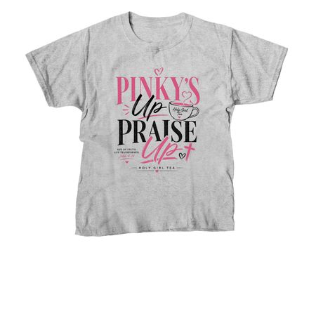 Holy Girl Tea, a Sport Grey Youth Unisex Tee