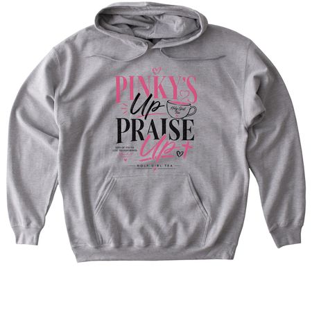 Holy Girl Tea, a Sport Grey Gildan Softstyle Pullover Hoodie