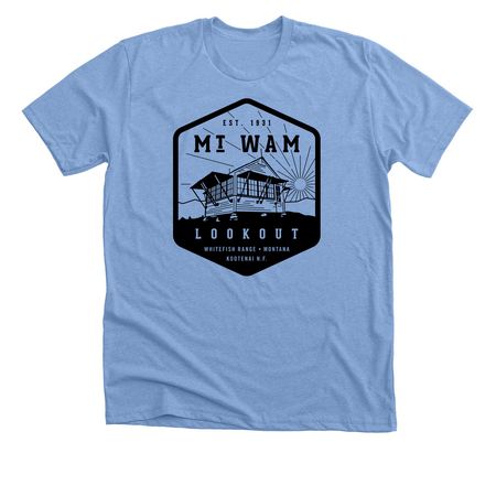 Mt Wam 2026 Shirts, a Heather Carolina Blue Premium Unisex Tee