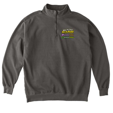 Hoodie Collection, a Pepper Comfort Colors Quarter Zip Pullover