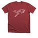 IBO Team Hummingbird:&nbsp;"throwback" edition, a Heather Canvas Red Premium Unisex Tee