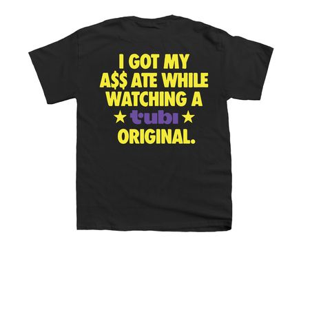 Tubi Pride Merch Official, a Black Youth Unisex Tee