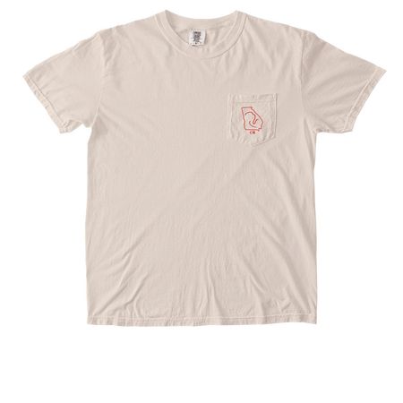 Best Party on Campus., a Ivory Comfort Colors Pocket Tee