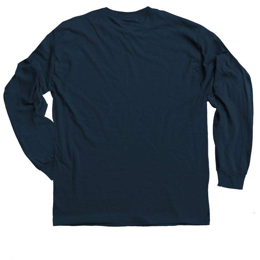 PHSSA Spirit Wear Fundraiser, a Navy Classic Long Sleeve Tee (back-view)