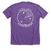 LTMF 2026, a Heather Team Purple Premium Unisex Tee (back-view)
