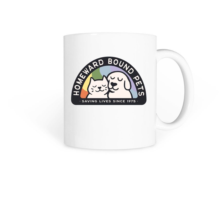 HBPets Pride Mug, a White Coffee Mug