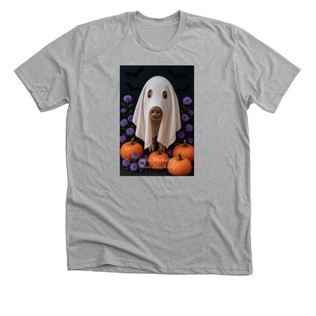Hog-o-ween 2025, a Athletic Heather Premium Unisex Tee