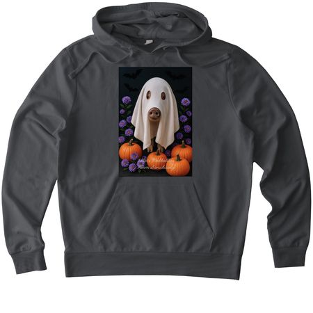 Hog-o-ween 2025, a Terrain Grey Allmade Organic French Terry Pullover Hoodie