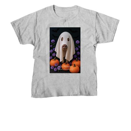 Hog-o-ween 2025, a Sport Grey Youth Unisex Tee