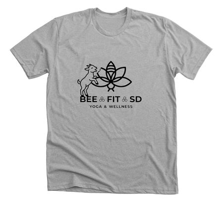 Silly Goats EAT Everything, a Athletic Heather Premium Unisex Tee