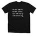 Lucky Penny - Life Advice, a Solid Black Blend Premium Unisex Tee