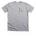 BLM | WE CANNOT GO BACK, a Athletic Heather Premium Unisex Tee