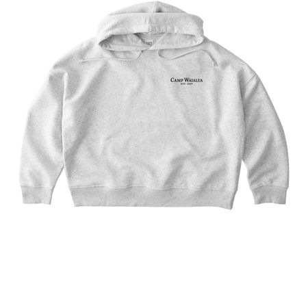 Camp Waialua Sweatshirts, a Cool Heather Grey Stanley/Stella Women?s Stella Nora Pullover Hoodie