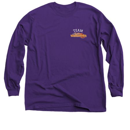 Team Warhammer, a Purple Classic Long Sleeve Tee