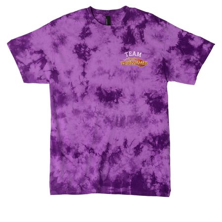 Team Warhammer, a Purple Crystal Tie Dye Tee