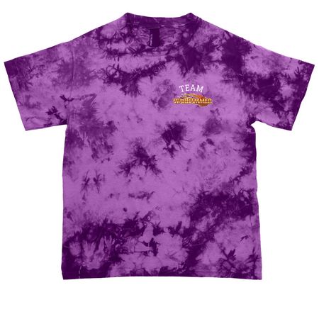 Team Warhammer, a Purple Youth Crystal Tie Dye Tee