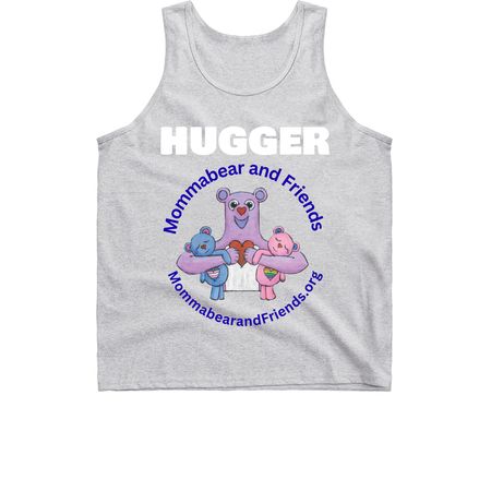 Hugger Shirts, a Sport Grey Classic Unisex Tank Top