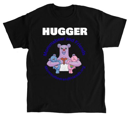 Hugger Shirts, a Black Classic Unisex Tee