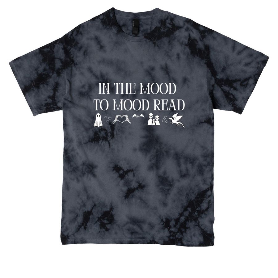 in the mood to mood read, a Black Crystal Tie Dye Tee