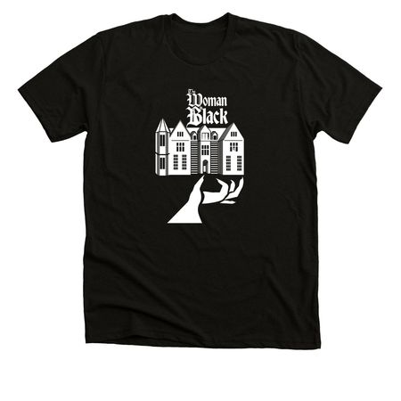 PWLT The Woman in Black, a Solid Black Blend Premium Unisex Tee