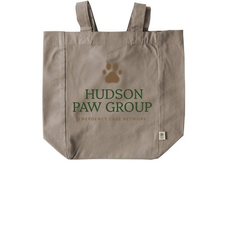 Bag this great tote, a Pumice Recycled Cotton Tote Bag
