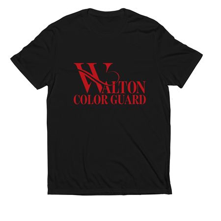 Walton Guard, a Deep Black Allmade Eco Triblend Unisex Tee