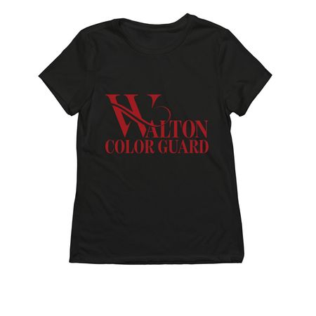 Walton Guard, a Deep Black Allmade Eco Triblend Women?s Tee