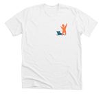 CTC Recipe, a Solid White Blend Premium Unisex Tee (back-view)