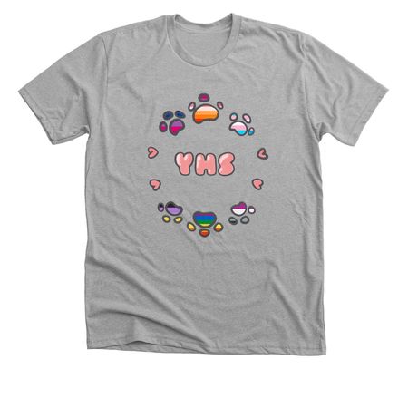 Pride by YHS Staff, a Athletic Heather Premium Unisex Tee