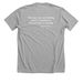 Cassie?s Journey, a Athletic Heather Premium Unisex Tee (back-view)