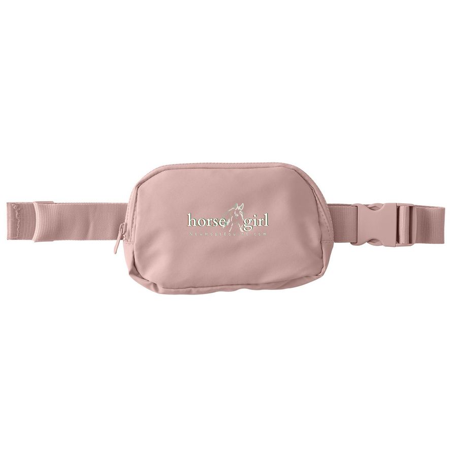 "Horse Girl" Hip Pack, a Rose Quartz Matte Hip Pack