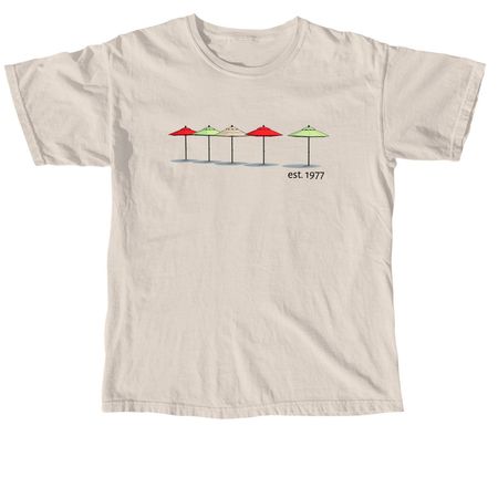 50th Reunion Shirt Without Text on Back, a Ivory Comfort Colors Unisex Tee