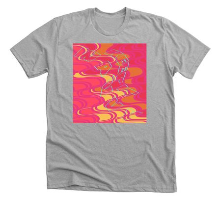 KEEP IT WAVVY, a Athletic Heather Premium Unisex Tee