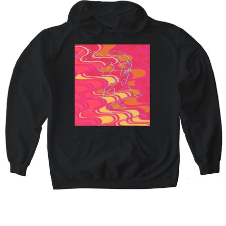 KEEP IT WAVVY, a Black Gildan Softstyle Pullover Hoodie