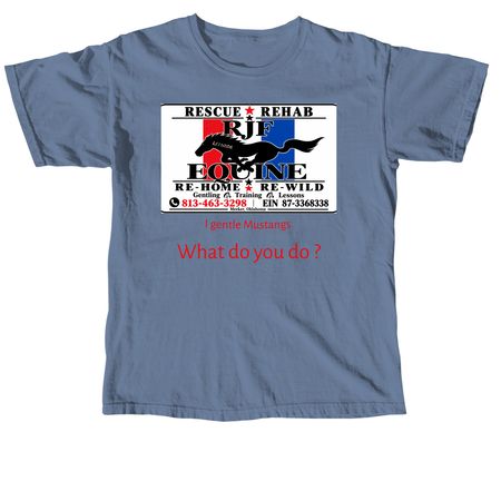 Winter Hay Fundraiser&nbsp;, a Blue Jean Comfort Colors Unisex Tee