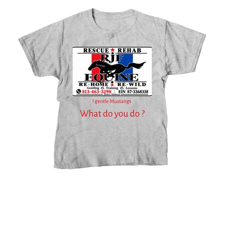 Winter Hay Fundraiser&nbsp;, a Sport Grey Youth Unisex Tee
